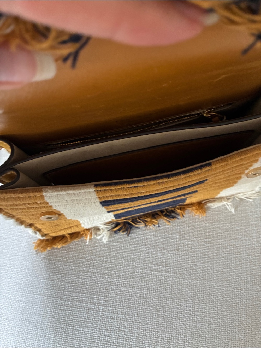 Tory Burch Fringe Shoulder Bag - Picture 5 of 6